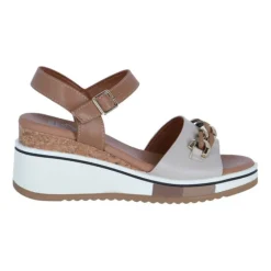 DOUBLE HEART Sandalen sleehak Fashion